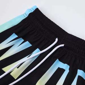 Nouveaux shorts en maille décontractés pour hommes et femmes, shorts de basket-ball, de natation, de course à pied, de sport, en polyester respirant, shorts de sublimation - Product Image 3