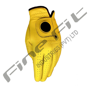 Gants de golf en cuir de mouton respirants de qualité supérieure avec marqueur de balle Conception résistante à la sueur à prise souple pour hommes et femmes - Product Image 5