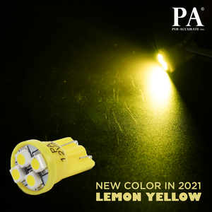 T10 #168 #194แผงหน้าปัดไฟติดรถยนต์4SMD 3528หลอดไฟ LED 1/2 "ฐานซ็อกเก็ตล็อคบิด12V สีขาวสีฟ้าสีแดงสีเขียว - Product Image 6