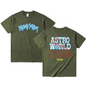 T-shirt graphique personnalisé pour hommes Vintage Hip Hop Streetwear t-shirt surdimensionné en coton hauts bas quantité minimale de commande éclair imprimé court marron t-shirt - Product Image 2