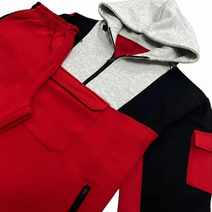 Conjunto Deportivo Personalizado para Hombre, Invierno, Ligero, Estampado, Sudadera con Capucha y Pantalones Deportivos de Algodón y Felpa, BY BS 2026 - Product Image 2