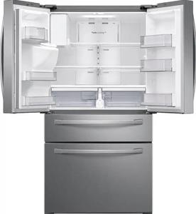 Calidad Superior 28 Cu. Refrigerador Inteligente de 4 Puertas Francesas con Cajón FlexZone de Acero Inoxidable - Product Image 1
