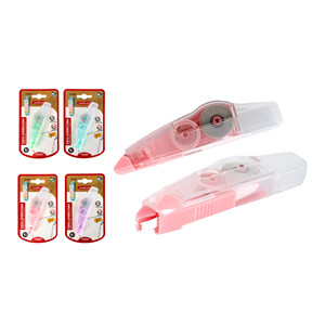 เทปลบคำผิดสีพาสเทลขนาด5มม. x 8ม. ดีไซน์น่ารักเพื่อเพิ่มสีสันให้กับงานของคุณ - Product Image 1