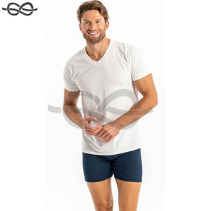 T-shirts à col en V pour hommes Multipack Qualité supérieure Confortable Coupe élégante Tenue décontractée Différentes couleurs et tailles - Product Image 6