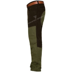 Pantalon de chasse et de randonnée pour hommes, de haute qualité, personnalisé, respirant, coupe-vent, en toile 100% coton, deux couleurs, été - Product Image 4