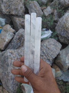 คริสตัลหินโมราธรรมชาติขัดเงามาสคอตสำหรับตู้เสื้อผ้ามือจับเฟอร์นิเจอร์หรูหราของตกแต่งบ้านขายส่ง - Product Image 4