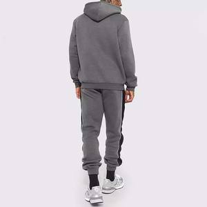 Ensemble de survêtement à capuche avec Logo personnalisé, marque privée, survêtement vierge de haute qualité pour homme, bloc de couleurs, fermeture éclair - Product Image 2