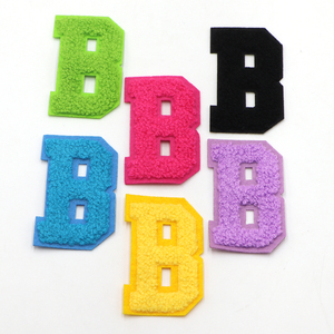 Vente en gros de patchs en chenille brodés personnalisés Décorations en dentelle pressée à chaud pour chapeau - Product Image 6