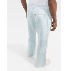 <b>Men</b> <b>Flared</b> Sweat Pant Casual Everyday <b>Men</b> Clothing <b>Flared</b> Sweat Pant Cotton Blend weekend Clothing With Flexible Waist <b>Men</b> Pant - Product Image 2