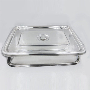 Bandejas quirúrgicas hechas a medida Instrumentos Mejor calidad Logotipo personalizado Metal Acero Hospital Instrumentos Holloware Instrumentos Bandeja - Product Image 6