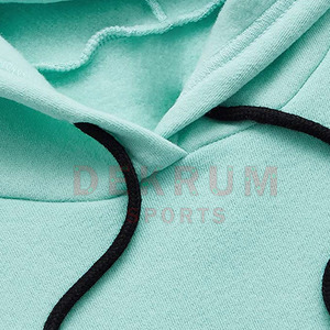 Sweat à capuche femme automne hiver avec manches longues personnalisées de bonne qualité et design à la mode Style décontracté avec logo avant - Product Image 4