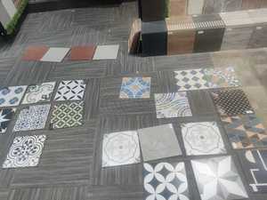 Azulejos de pared de porcelana de superficie brillante de 600x600mm moderno clásico Bottochino Crema Firebrick para sala de estar azulejo de suelo Interior - Product Image 3