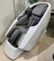 Nuevo Sillón de Masaje de Lujo C80 de Gama Alta con Mano Robótica, Sofá con Calefacción Inteligente AI, Eléctrico con Riel SL, Spa de Cuerpo Completo 4D y Gravedad Cero