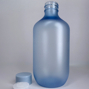 Fabricant de gros Bouteilles en PET de 300ml bleu/orange mat pour sérum tonique pour le visage et bouteilles d'eau de rose avec bouchon à vis Pavico Vietnam - Product Image 1
