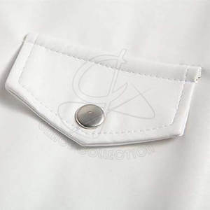 Veste en cuir enduit pour hommes avec col rond personnalisable et imperméable pour l'extérieur et l'hiver Style fantaisie - Product Image 6