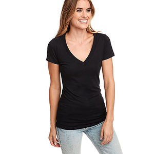 Camiseta de cuello de pico profundo para hombre, camiseta Invisible de corte bajo, Vee, Top de cuello de pico profundo, Pima Luxe, camisetas de cuello de pico profundo - Product Image 6