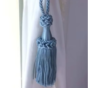 1 nouette pampille drapé luxe élégant pour rideau de fenêtre fait main - Product Image 1