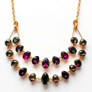 Latest Women Luxury New Handmade High Quality <b>Necklace</b> <b>Charms</b> <b>Necklace</b> Ladies Party Gift Jewelry Wholesale - Product Image 3