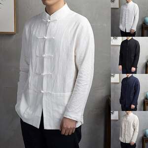 ชุดสูทสุดอินเทรนด์ใช้ได้ทั้งชายและหญิงชุดกังฟูไทชิแบบจีนดั้งเดิมชุดศิลปะการต่อสู้แบบ100% น้ำหนักเบาแห้งเร็ว - Product Image 4