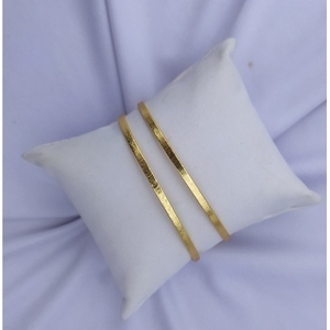 Handmade Classic Gold Plated Brass Cuff Bracelets Geometric Shape Patterned <b>Bangles</b> - Product Image 6