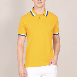 Logo personnalisé Dernier design Qualité supérieure Offres Spéciales Polos de bonne qualité fabriqués en usine pour hommes - Product Image 1