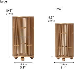Vase à fleurs en fil de laiton de conception côtière pour la maison fête de mariage de table décorer et cadeaux Vases à fleurs de taille différente - Product Image 6