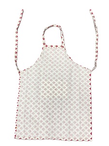 Delantal de cocina con estampado de algodón personalizable con logotipo disponible en varios estilos de tamaños directo al por mayor del fabricante de la India - Product Image 4