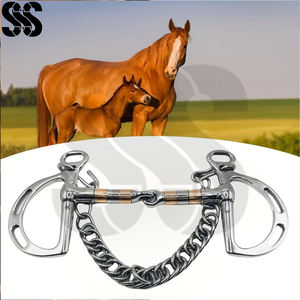 Mors d'équitation de compétition de haute qualité, en acier inoxydable durable, embout lisse, prix de gros premium - Product Image 6