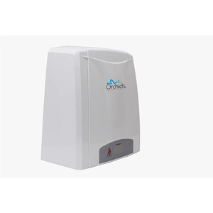 Secador de manos de orquídeas, cuerpo ABS con boquilla, 220V, alta velocidad, baño, plástico ABS automático, secador de manos de alta velocidad - Product Image 1