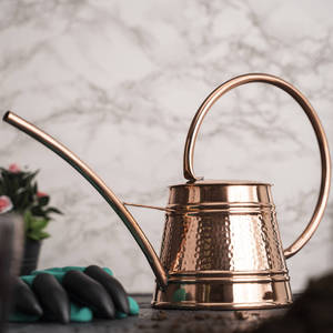 Home Craft Exports 2025 Nouveau design pour accessoires de décoration de jardin Arrosoir en cuivre avec martelé intérieur/extérieur Vente en gros - Product Image 1