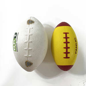 Ballons de football américain personnalisés, balles de rugby anti-stress, mini balles de football en mousse - Product Image 3