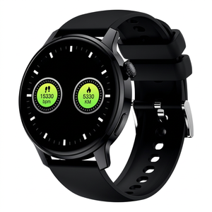 Montre connectée Sower avec écran tactile TFT de 1,28 pouce, tracker d'activité unisexe, moniteur de fréquence cardiaque, étanche IP67, appels Bluetooth - Product Image 2