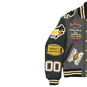 Versity vestes nComfortable Utilisation extérieure Hommes et femmes Varsity Jacket Top Vente Vêtements De Mode Véritable Varsity Vestes - Product Image 3