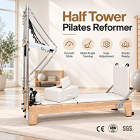 Machine de Pilates Reformer en bois réglable (modèle Cadillac) pour usage en salle de sport - Équipement d'entraînement corporel