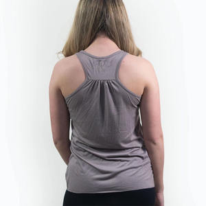 Débardeurs vierges pour femmes femme Singlet avant respirant grande taille coton/fibre de bambou vêtements de sport fabriqués sans manches Fitness - Product Image 2