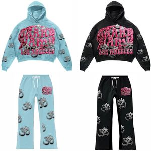 Conjunto Deportivo Personalizado con Estampado 3D, Sudadera con Capucha y Pantalones Jogger, Estilo Urbano para Hombre, Dobladillo sin Rematar, Diseño Gráfico, Venta al Por Mayor - Product Image 1