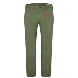 กางเกงยีนส์สำหรับผู้ชายผ้าแคนวาสทรงตรงเอวทรงตรงดีไซน์ด้านหน้าเรียบคุณภาพพรีเมี่ยมใส่สบายสไตล์ล่าสุด - Product Image 1