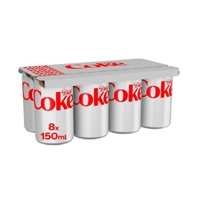 Coca-Cola Diet Coke rafraîchissant, 24 x 150 ml, idéal pour les commerces de détail, les supermarchés et les ventes en ligne - Product Image 4