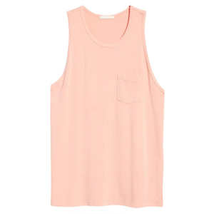 เสื้อกล้ามผู้ชายน้ำหนักเบาใส่ออกกำลังกายในยิมสีพื้น - Product Image 5