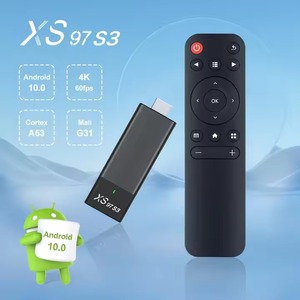 แท่งทีวีแอนดรอยด์4K S3 XS97เทคโนโลยีอัจฉริยะ HD ทีวี dongle แอนดรอยด์10ทีวี donwinner ALLWINNER H313
