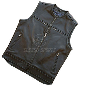 Chaleco de Cuero para Hombre, Precio Razonable, 100% Cuero, Material Duradero, Mejor Calidad, Transpirable, Gran Venta - Product Image 2