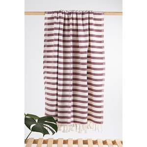 Gorçek Modelo Peshtemal 100% Toalla de Playa de Algodón Natural Elegancia y Confort Combinado - Product Image 1