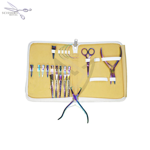 Herramientas de Salón para Extensiones de Cabello Micro Link Multicolor, Incluye Abridor, Cerrador, Pinzas, Clips Tipo C, Aguja y Tijeras Pequeñas - Product Image 3