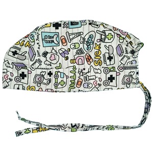 Gorros Quirúrgicos Personalizados con Diseños de Dibujos Animados, Unisex, para Hospital, Clínica, Dentista, Duraderos, Elegantes, Uniformes Médicos - Product Image 3