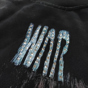 Camiseta YSJY Personalizada con Pedrería, 300gsm, Algodón Lavado, Estilo Urbano, Vintage, Lavado Ácido, Doble Capa, Manga Larga, para Hombre - Product Image 5