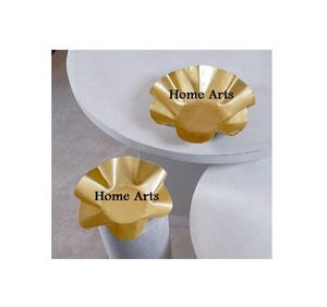 Stainless Steel Gold Polish Food Bowl Greatest Quality Customized Size And Shape Food Serving Bowl <b>For</b> Hot <b>Sale</b> - Product Image 2