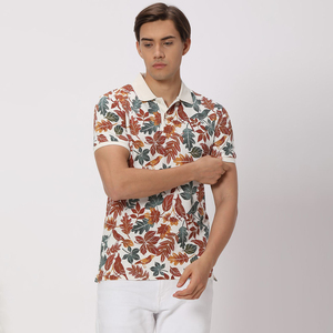 Polos de hombre OEM y ODM de alta calidad personalizados de fábrica para hombre, Camiseta de algodón de manga corta con logotipo - Product Image 3