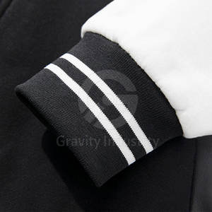 Veste de sport d'hiver pour homme, personnalisée, col montant, logo sur le devant, de haute qualité, écologique, avec tissu respirant - Product Image 5