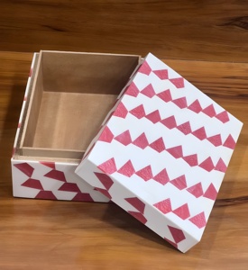 Vente en gros de boîtes à bijoux de luxe personnalisées incrustées d'os, mini petites boîtes de rangement en bois avec logo, boîtes à bijoux artisanales - Product Image 2