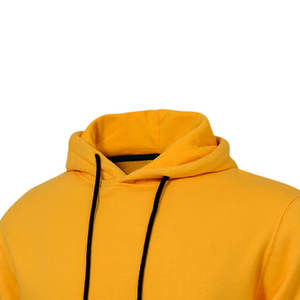 Traje informal de lana de algodón 100% con capucha, ajuste cómodo y nuevo patrón de estampado sólido bordado liso teñido para la temporada de invierno - Product Image 4